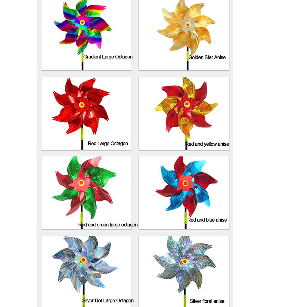 10piece Yard Windmill Bird Repeller Scare Birds Away Effectively Windmill Garden Bird Scare Pinwheel