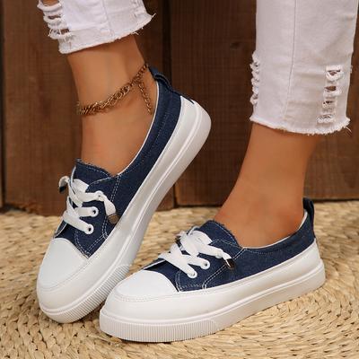 Fashion Women Platform Sneakers Walking Flat Slip On Casual Shoes Women 2025 Vulcanize Comfortable Anti-slip Sneakers Zapatos De Mujer