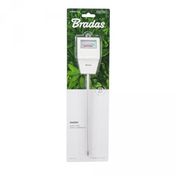 Garden Meter 1 Function Oval White Line Soil Moisture Tester