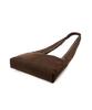 Athe Vanessabruno [Maron Soft] Dark Brown Suede Fabric Studded Shoulder Bag M Aaba6E471W3