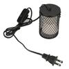 VGEBY 100W Ceramic Heater Reptile Emitter Heat Bulb Lamp for Pet Ceramic Heat Bulb with Burn Prevention Hook Brooder Heat Lamp for and Black Brooders,