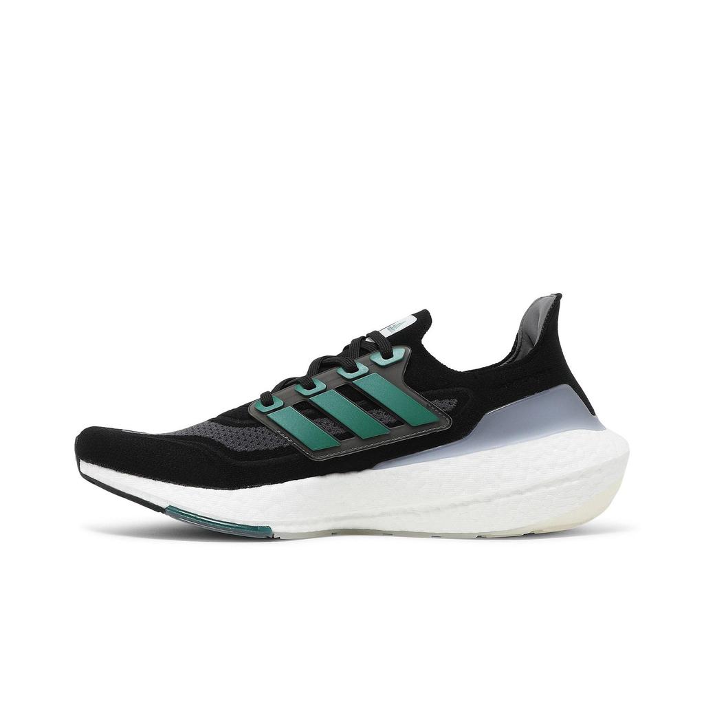 adidas UltraBoost 21 'Black Sub Green' (Unisex) Cloud White / Sub Green / Core Black Running Shoes FZ1923