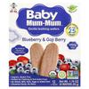 Baby Mum-Mum®, Gentle Teething Wafers, Blueberry & Goji Berry, 12 Packs, 2 Wafers Each