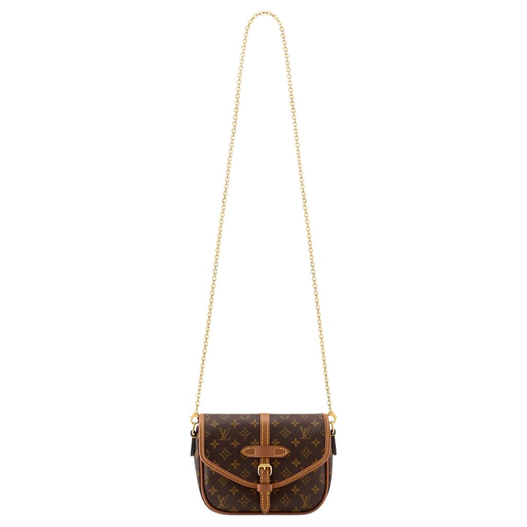 Louis Vuitton Solo Brown Monogram Canvas Women Bags M27096