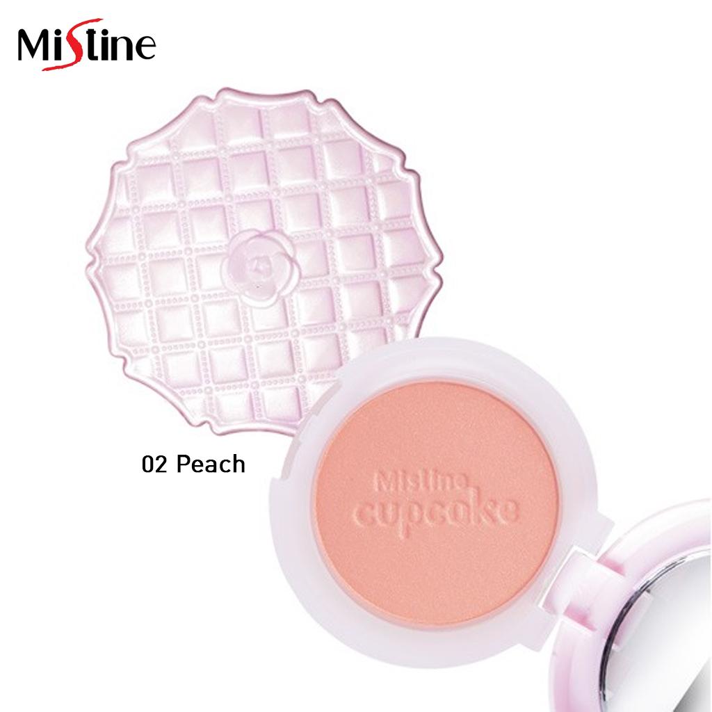 

Румяна Mistine Cupcake - тайский косметический макияж персиковый