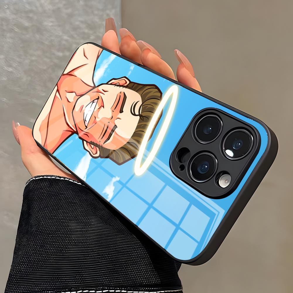 Billy Herrington Phone Case For IPhone 17 Pro Max 16 15 14 Pro Max 13 11 X Xs Xr 8 7Plus Glass Cover