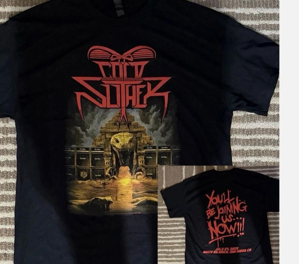 

2025 Г.И.. Joe Cold Slither Эксклюзивная концертная футболка группы S-4XL S