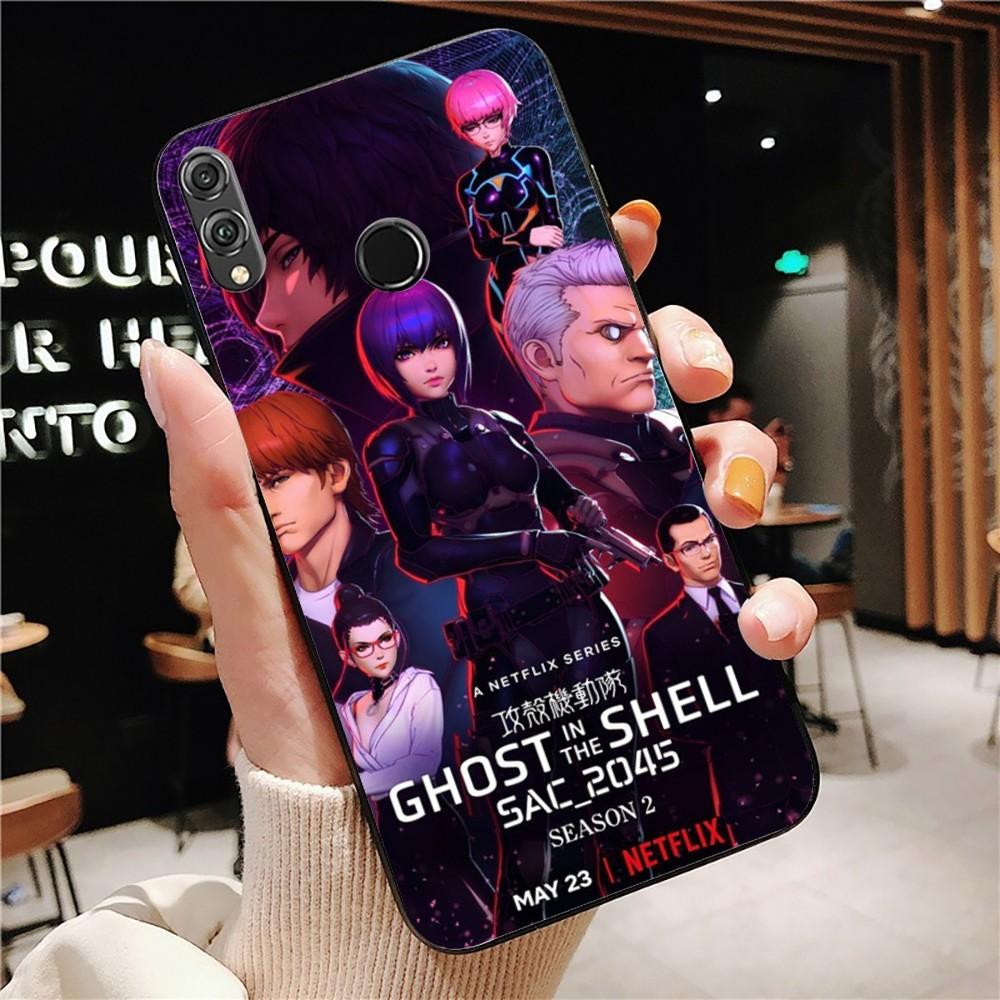 Ghost in the Shell Phone Case For Huawei Honor 10 lite 9 20 7A 9X 30 50 60 70 pro plus Soft Silicone Cover