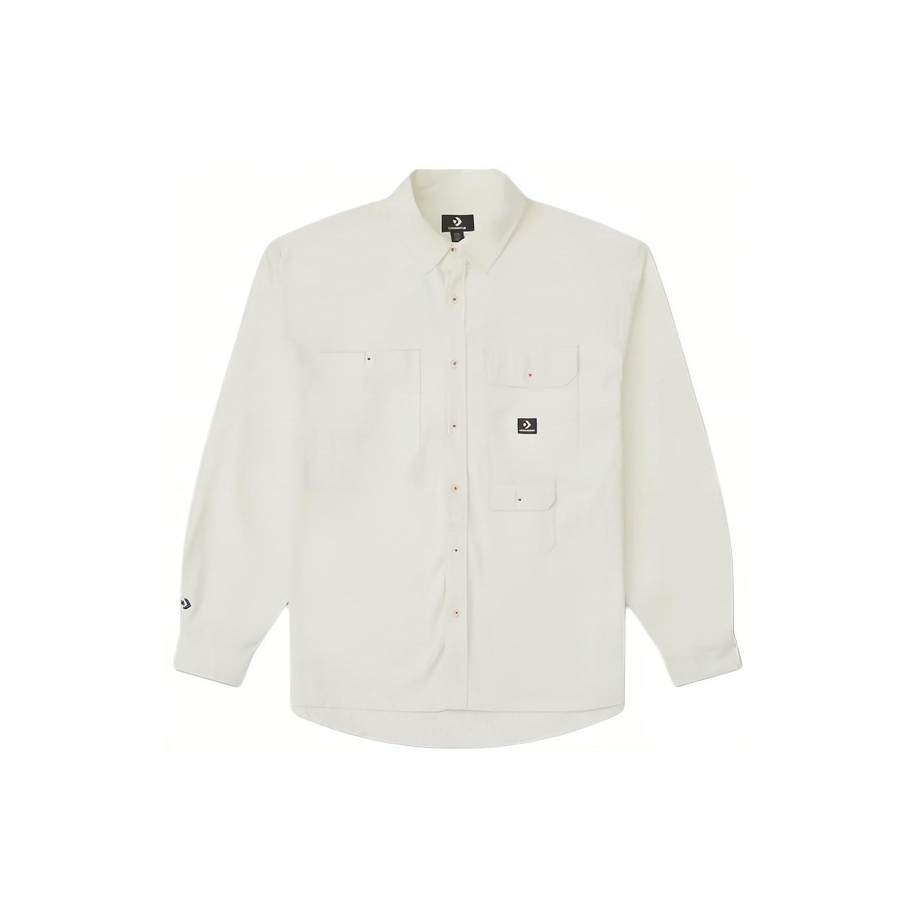 Рубашка Converse YOTD Мужская Молочно-белая 10026808-A01 2XL