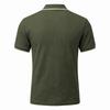 Mens Casual Shirts Short Sleeve Zipper Polo Shirt Lightweight Mens Summer Shirts Comfortable Fit Shirt Mens Casual Style for Everyday Wear