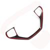 Steering Wheel Switch Button Trim 1* For Ford Explorer -23 Blue Carbon Fiber