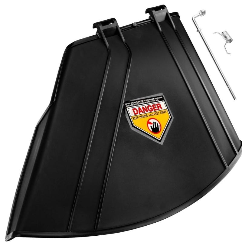 

Strong ABS Grass Mower Guard Cover For 360 Degree Debris Security And Tool Complimentary Installation 1