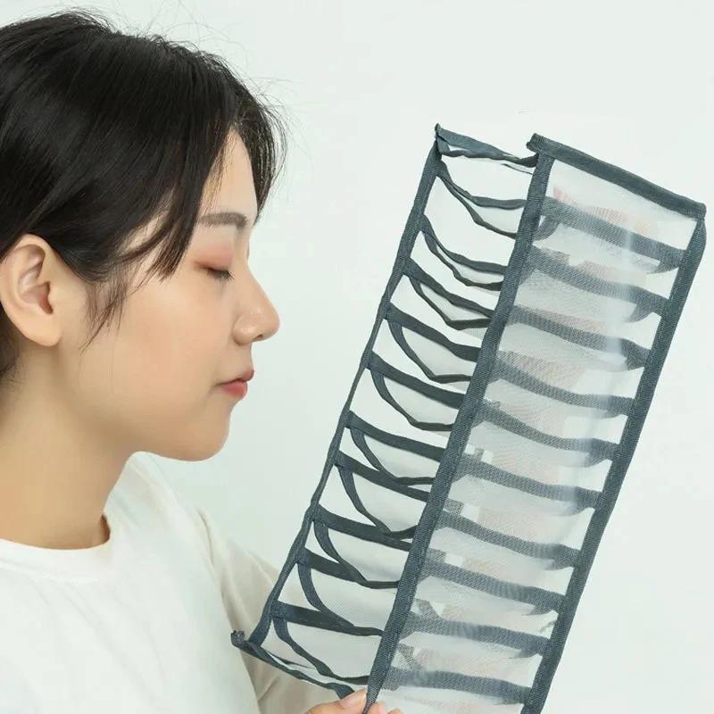 Nowy organizer do przechowywania bielizny, oddzielne ubrania, skarpetki, spodenki, pudełka do przechowywania biustonoszy, organizer do szafy w akademiku, szuflada, zmywalny