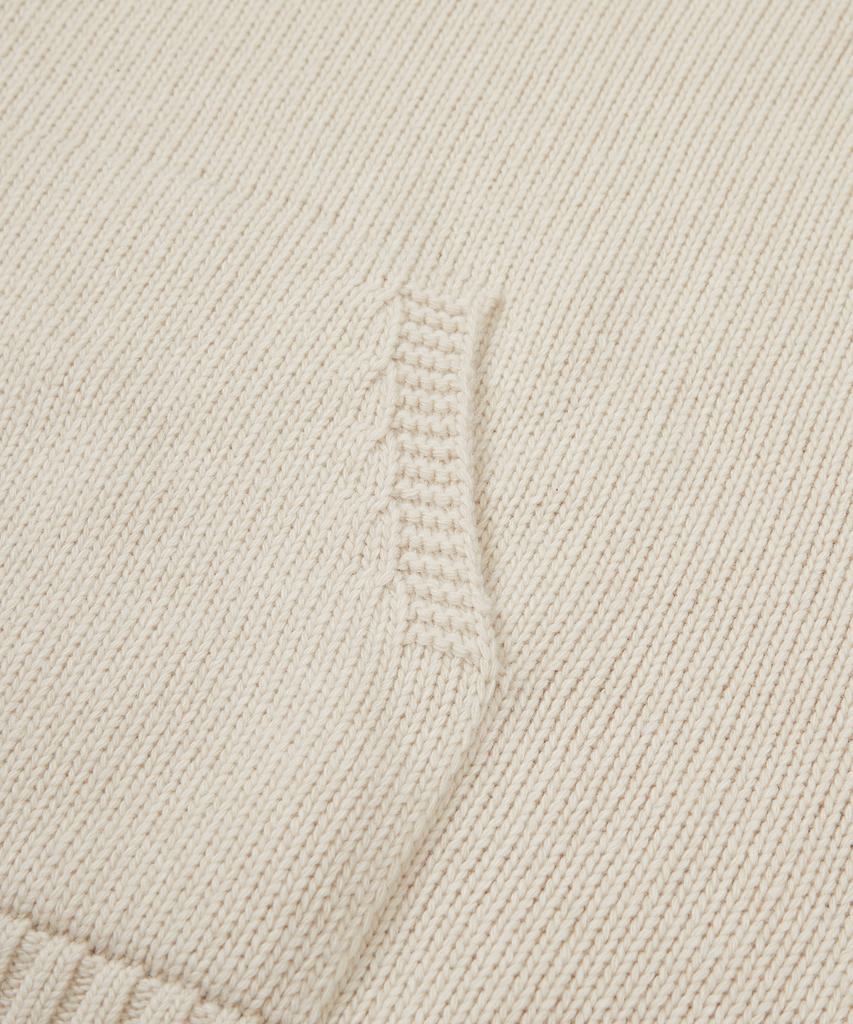 IEY Butterfly Lambswool Hoodie Knit Ivory