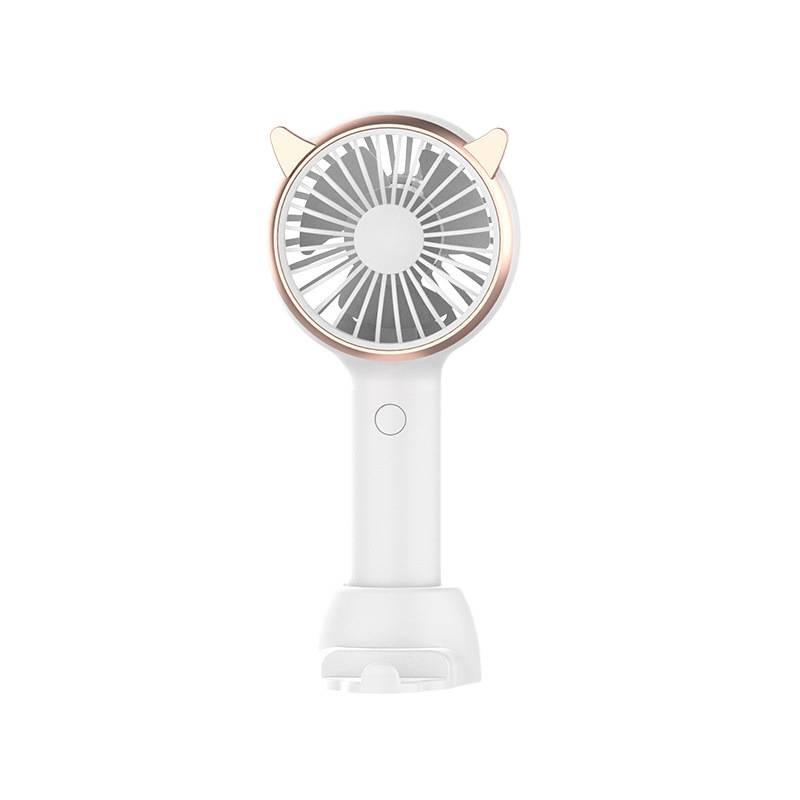 Portable Mini Folding Fan - Low Noise, Handheld for Outdoor & Office Use