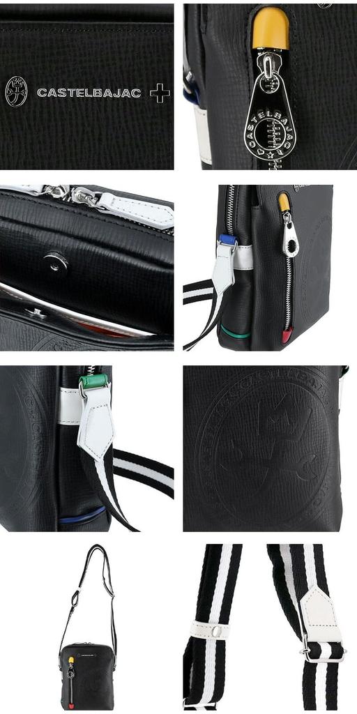 CASTELBAJAC Dense Shoulder Bag, Small, Made In Japan, No. 72111, Orange