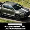 Creative Graphic Off Road 4x4 Side Sticker For Toyota Hilux Car Hood Racing Stripe Decals Exterior Decorations for Accessories