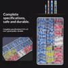 50/70/100 st Elektrisk Koppartejp Lödstrumpa Vattentät Lödningstätning Tennring Värmekrympande Stumtrådskontakt Terminal
