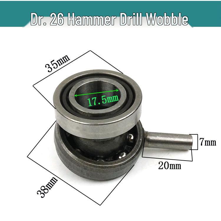 Bosch GBH2-26 DE/RE Schlagbohrer Rotor - Leichtes 26mm Schlagbohrer & Bohrhammer Zubehör