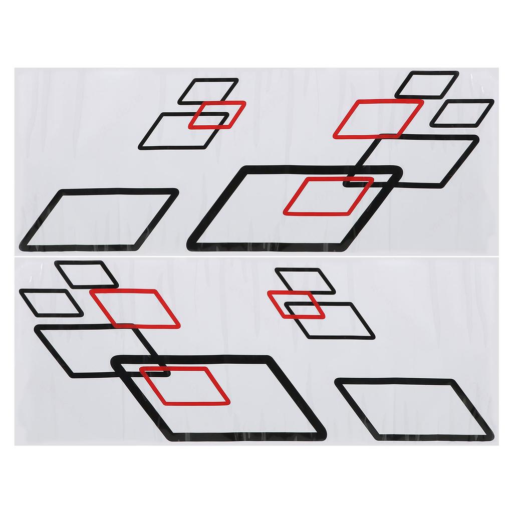 100x38cm Car Body Side Sticker PVC Decals   Sport Styling Decoration Auto Truck Racing Accessories