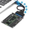 Hochgeschwindigkeits-M.2NGFF mSATA SSDs zu SATA-Adapter-Konverter zu SATA-Schnittstellen m.2NGFF zu USB-Konverter für vielseitige Verwendung