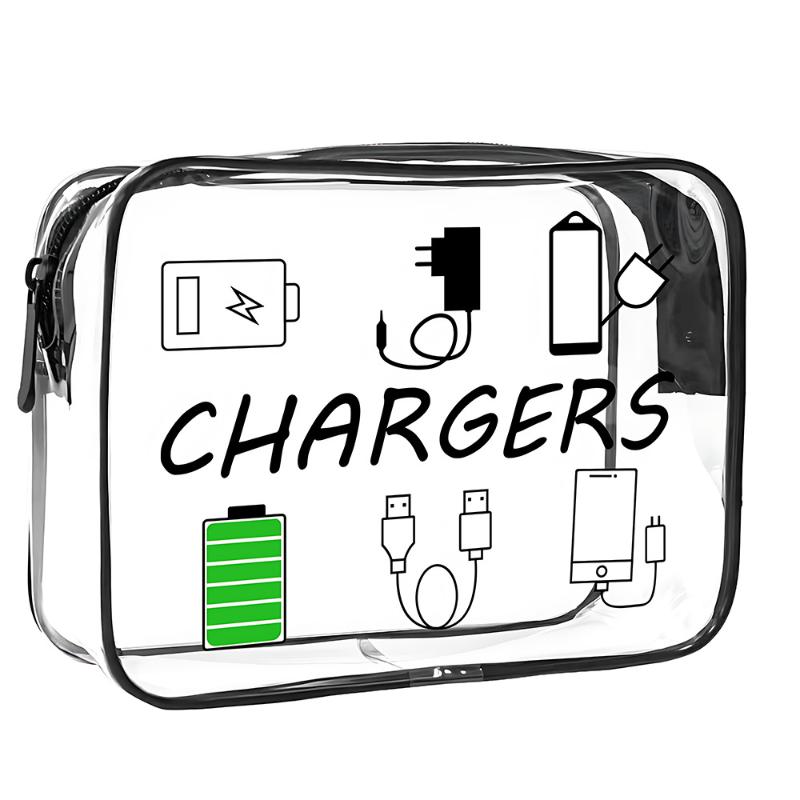 Clear PVC Cosmetic Storage Pouch