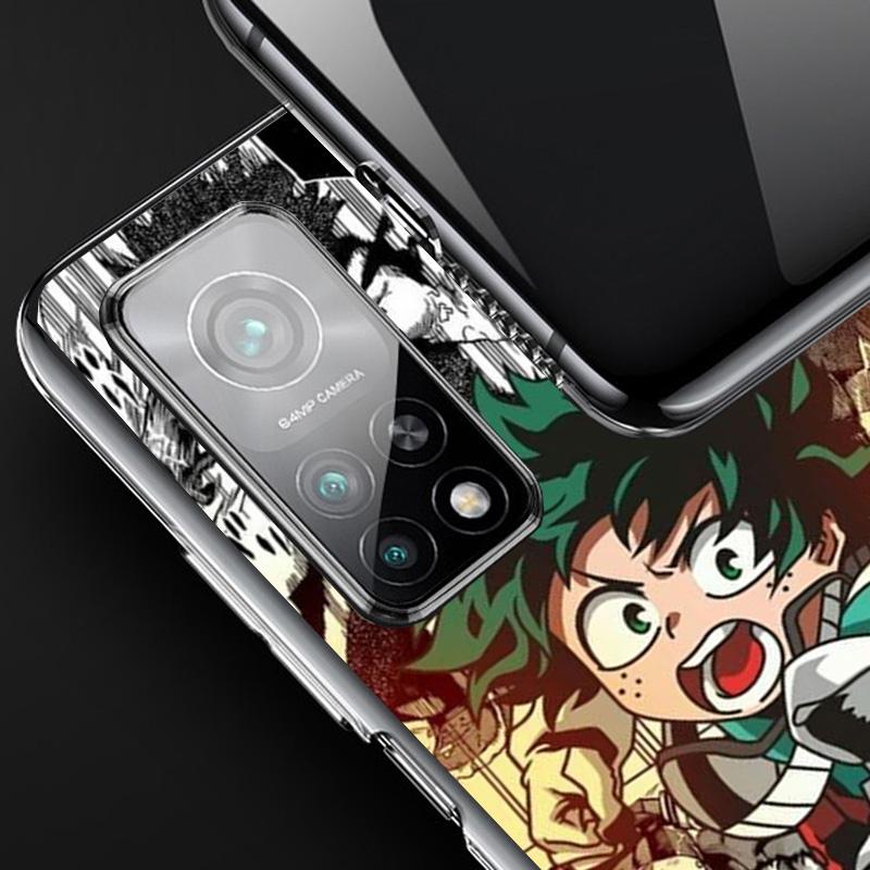 My Hero Deku Cover Phone Case For Xiaomi Redmi Note 15 14 13 12 11 10 Pro Plus 14S 12S 11S 11T 11E 10S Soft Fundas Shell Redmi N