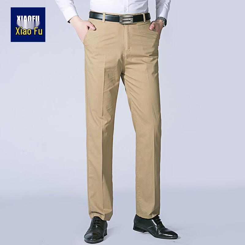 Men s Straight Fit Casual Trousers 30