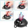 Upgrade Strong Suction Cup Hooks No Drilling Car Suction Cups Anchors With Carabiner For RV Awning CampingEssentials Glass Tents