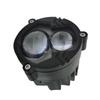 2pcs Motorcycles Led Headlight Dual Color Auxiliary Spotlight Fog Light Car Motos Accessories