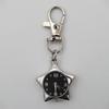 Star Pocket Watch Clock Keychain Zinc Alloy Trinkets Bag Charms Original Design Creative Pendant