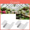 Metallic Greenhouse Glass Spring Clips With Stainless Steel G Shape For Home Repair