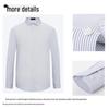 FIRS Men's Long-Sleeve Non-Iron Cotton Business Casual Shirt