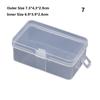 Small Home Organization Plastic Pill Storage Supply Jewelry Diamond Container Storage Box Craft Bead Holder