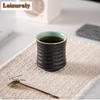 HOYIHM 111ml Screw Thread Coffee Mug Cappuccino Latte Cup Afternoon Tea Mug Coffee Milk Pot Office Water Cup Teaware Ornaments