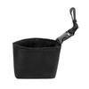 Portable Golf Club Cleaning Bag With Soft Plush Lining Detachable Hanging Buckle For Golf Daily Use
