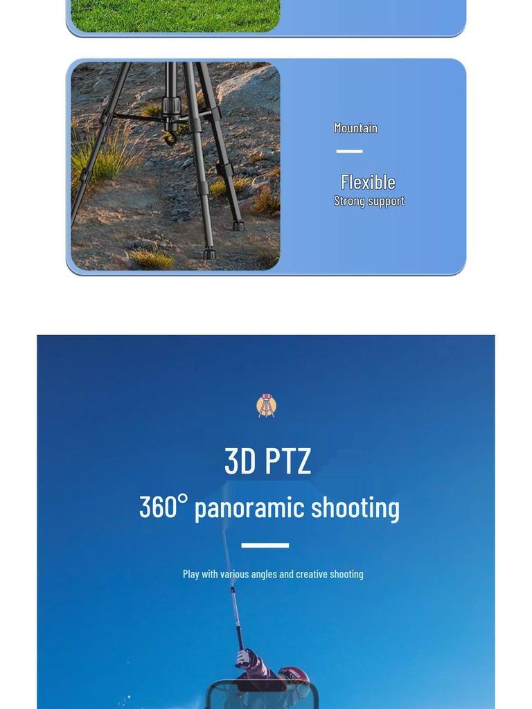 Dual-Position Mobile Phone Holder with Fill Light for Streaming and Photography