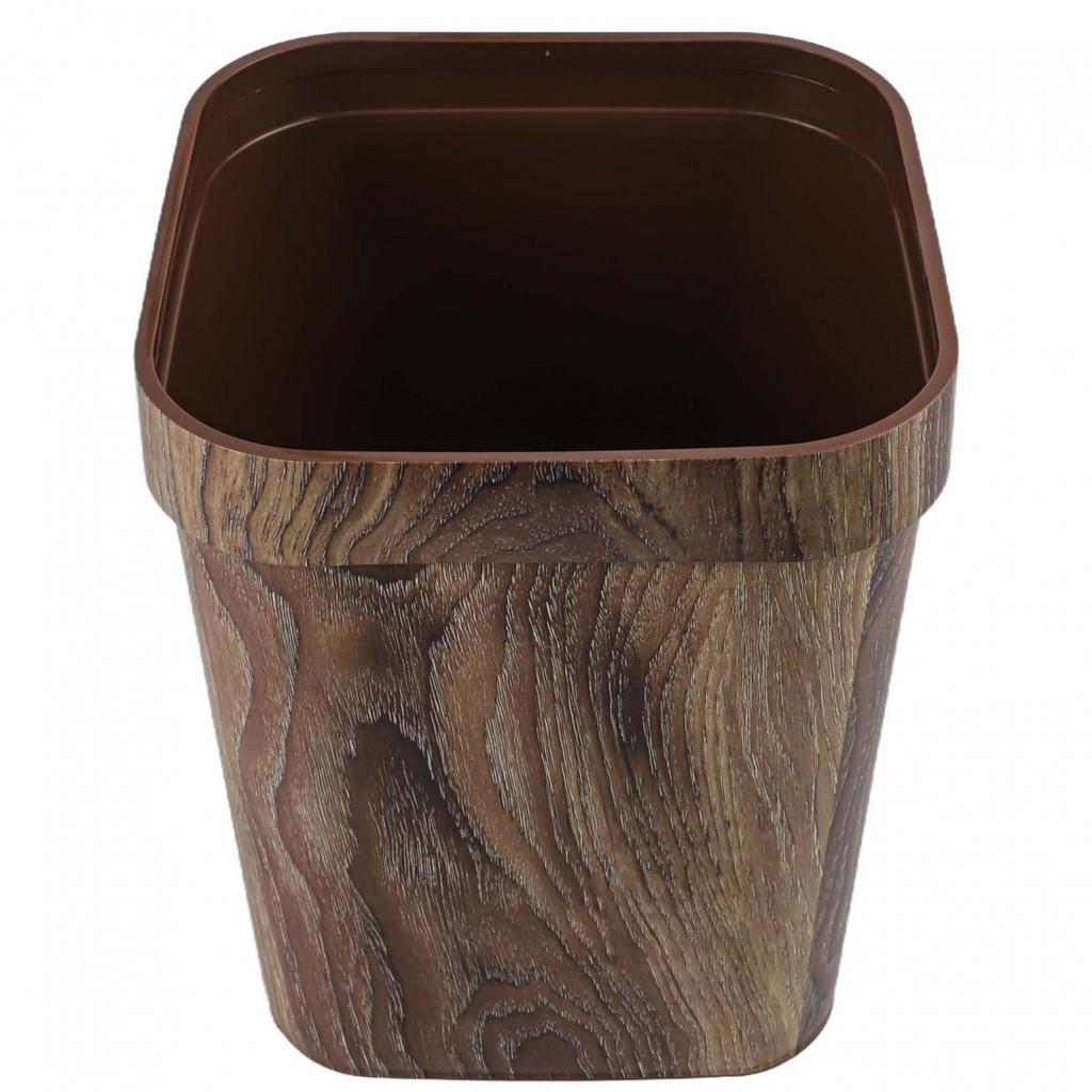 14 L Trash Bin Square Trash Can Ample Capacity Easy To Clean