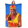 Hulk Hogan American Pro Wrestling Legend Blanket Quality Soft Warm Girls Boys Couch Chair Sofa Bed Print Bedspread