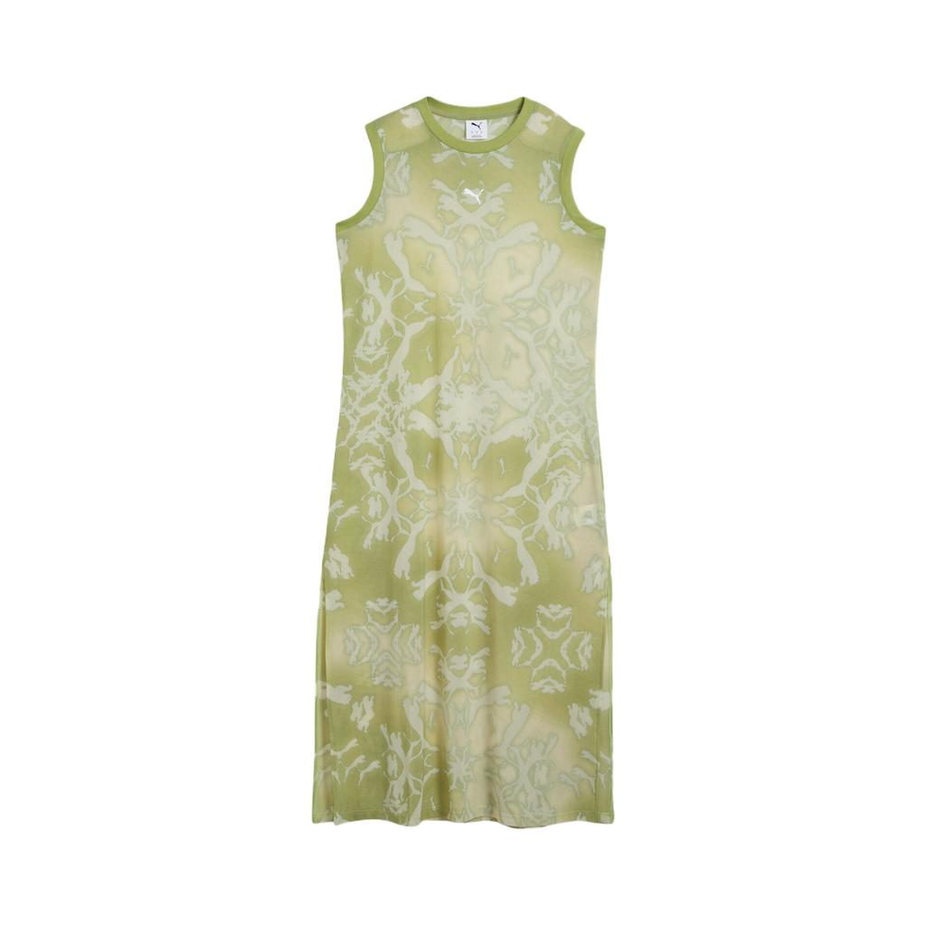 PUMA DARE TOAOP SS25 Sleeveless Dress Women's Pistachio Green 629832-37