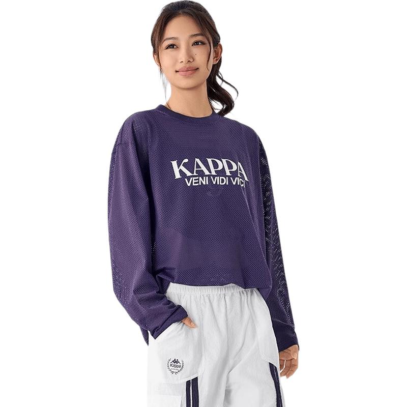 Kappa Couples  2025 Summer Sweat-Wicking Long-Sleeve Pullover M