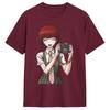Unisex Mahiru Koizumi T-Shirts Baumwoll Oberteil Tees Strand Großartig Kurzarm T-Shirt Rundhals Harajuku Lässiges T-Shirt Neuankömmling