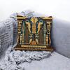Antique Greek  Ancient Egyptian Cushion Cover Premium Comfort Reversible Pillow Cove Two in One Design for Any Room  Car
