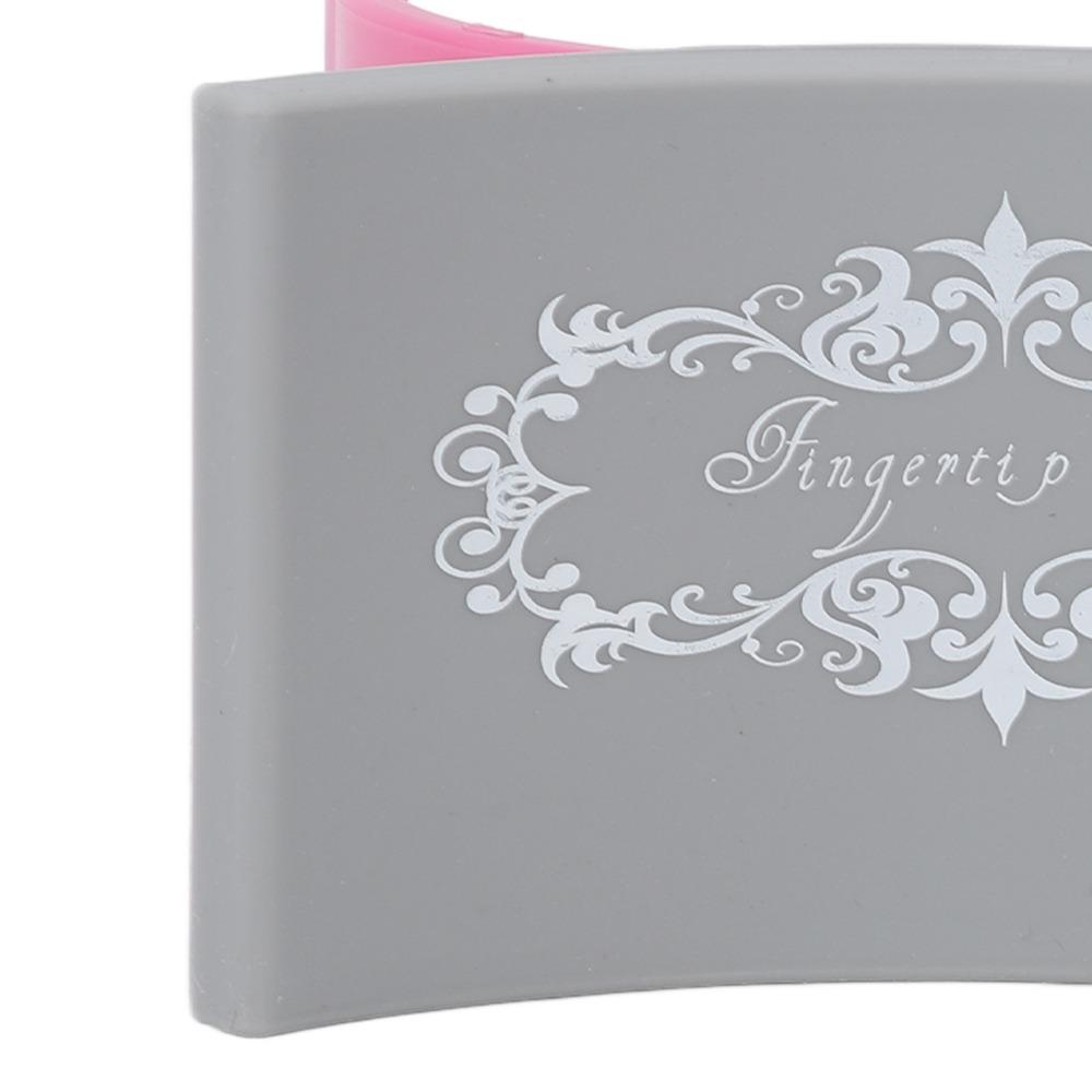 Weiche Silikon-Maniküre-Handauflage Rosa oder Schwarz Nagelkunst-Auflage Nagelkunst-Zubehör