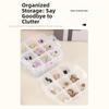 3-Layer Jewelry Beads Box Stackable Transparent Cosmetic Storage Box Hardware Tool Boxes
