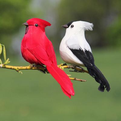 1Pcs Fake Bird Artificial Feather Foam Dove Wedding Venue Decorations