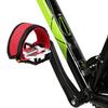 (Flott hjem)Fixie BMX Fixed Gear Sykkel Sykkel selvklebende stropper Pedal Toe Clip Strap Belte Cn