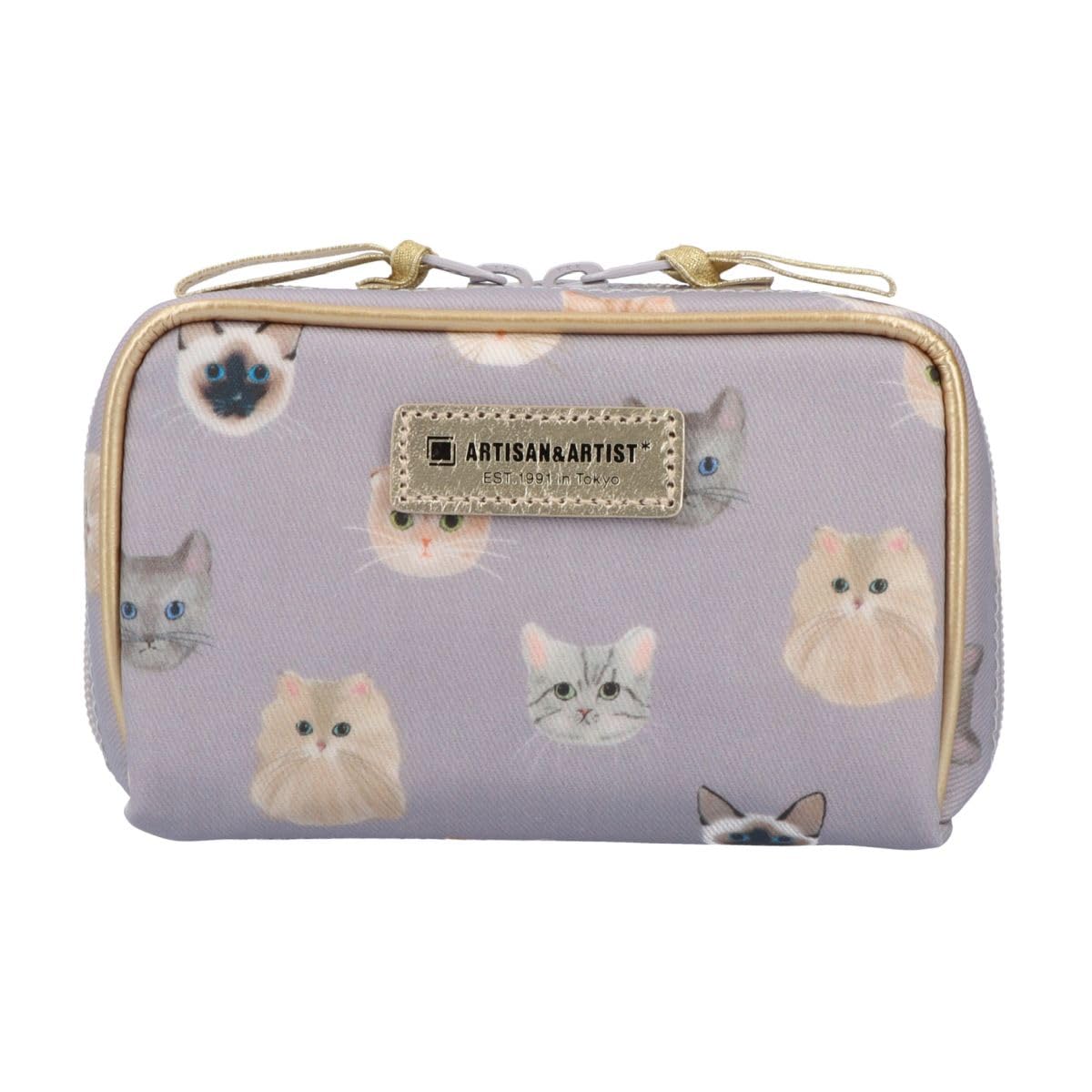 

Whisker Whisper Minimalist Pouch [ARTISAN&ARTIST] Multi-Use 5WP-WI636 лиловый