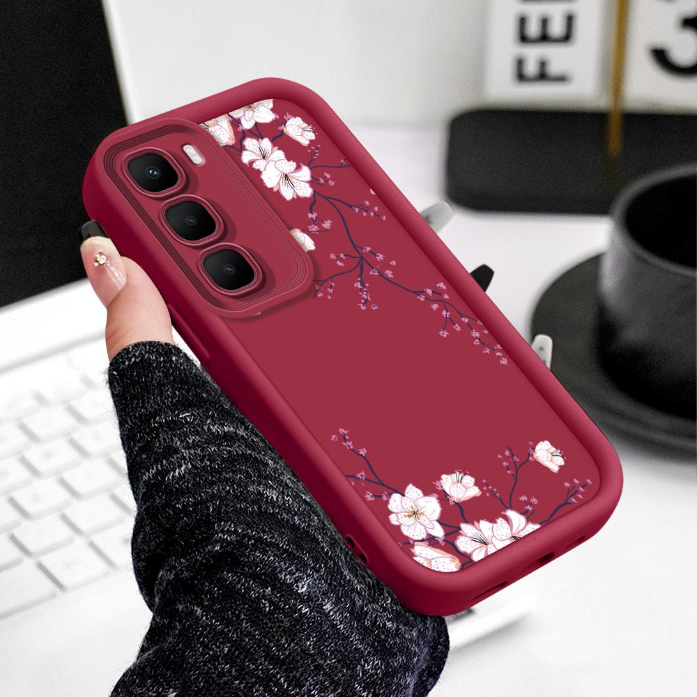 Spring Flowers Phone Case For Infinix Hot 60 60I 50 40 40I 30 30I 20 Pro Plus Play 4G 5G Staircase Soft Cover
