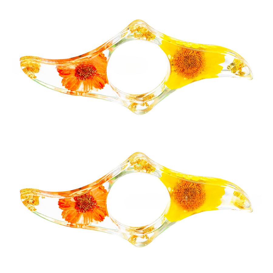 1pc Creative Reading Aid Thumb Book Support Book Page Holder Book Expander Flower Durable Resin Convenient School Supply